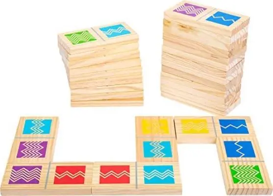 jeu de domino en bois XXL