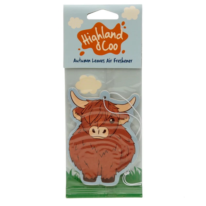 Assainisseur pour voiture Vache Highland