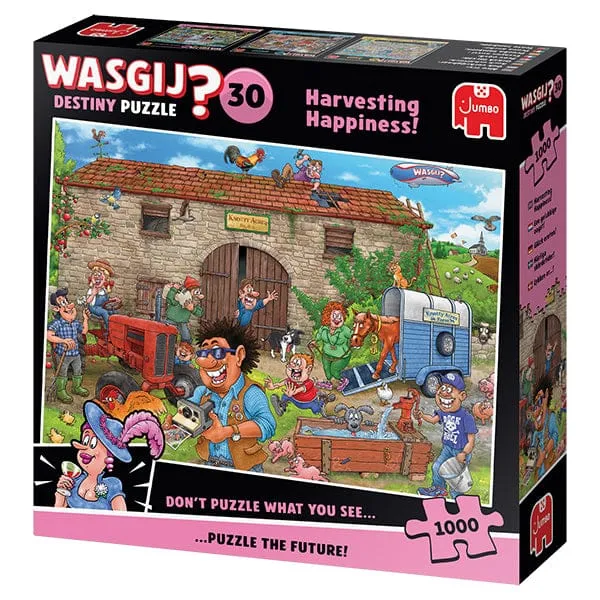 Wasgij Destiny 30, Les moissons du bonheur! | Harvesting (1000pcs)