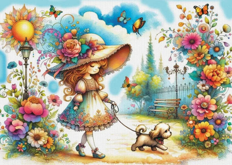 Stroll Through Time (1000 pcs)