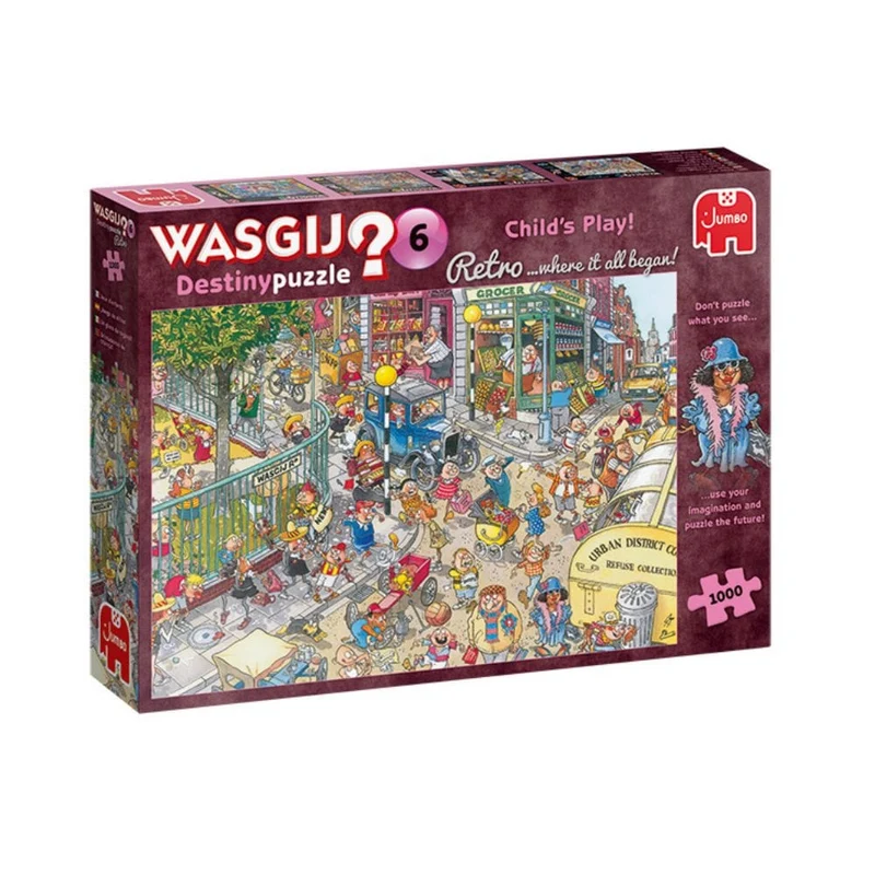 Wasgij - Destiny #6 - Jeux d'enfants! (1000 pcs)