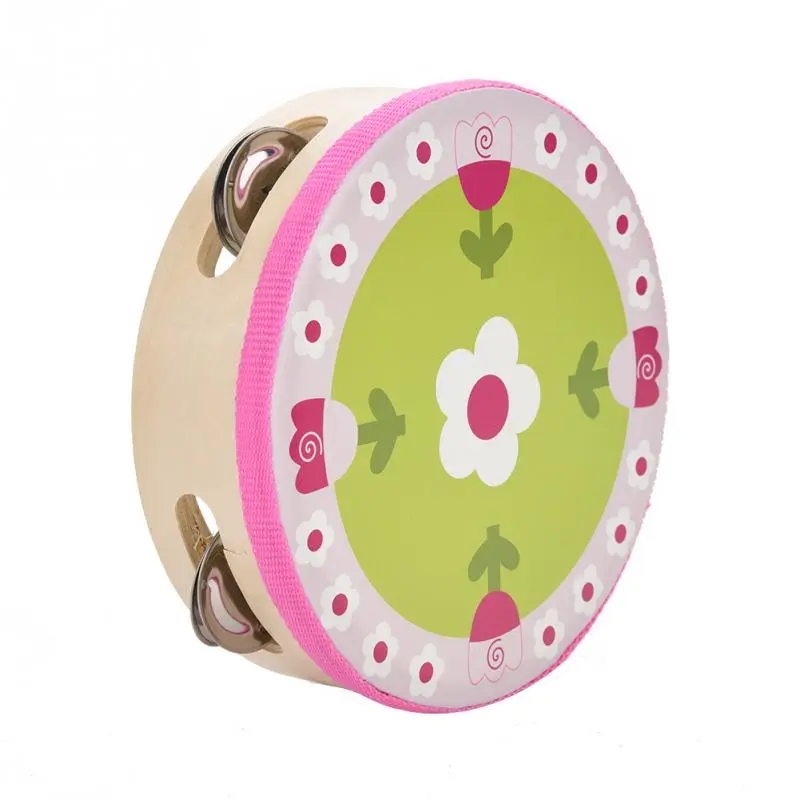 Tambourin Fleur pour Bébé