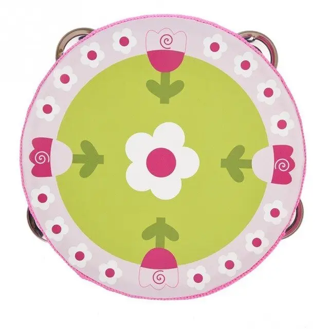 Tambourin Fleur pour Bébé