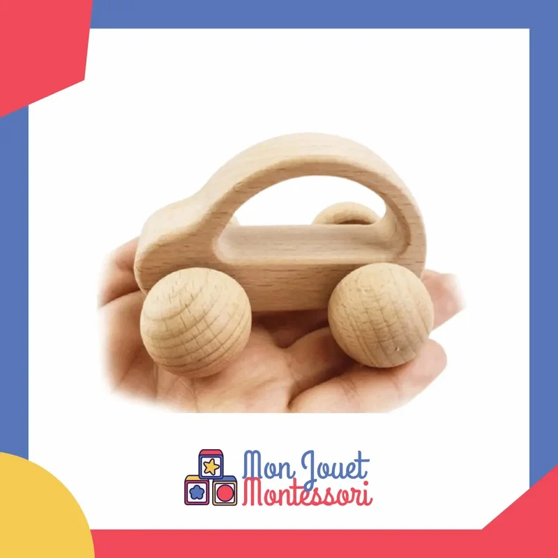 Hochet Voiture en Bois