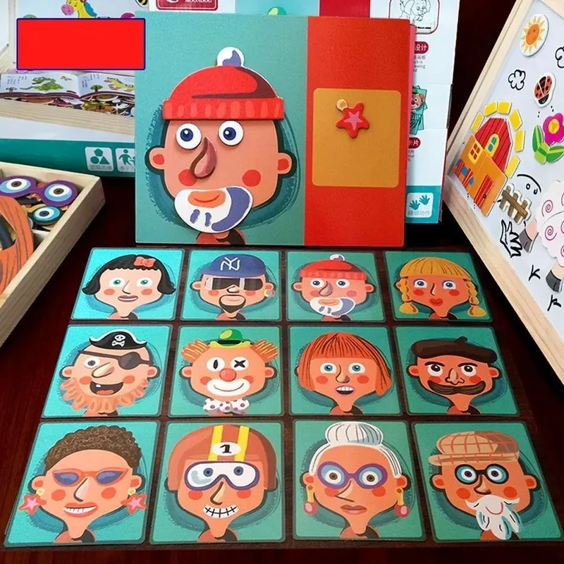 Puzzle Magnétique - Portrait Robot