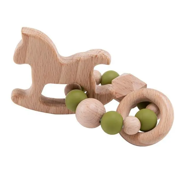 Hochet en Bois Cheval