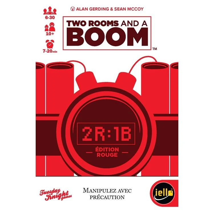 Two Rooms and a BOOM : édition rouge