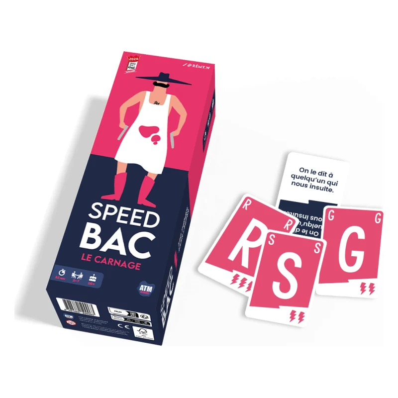 Speed Bac - Edition Rouge - 16+