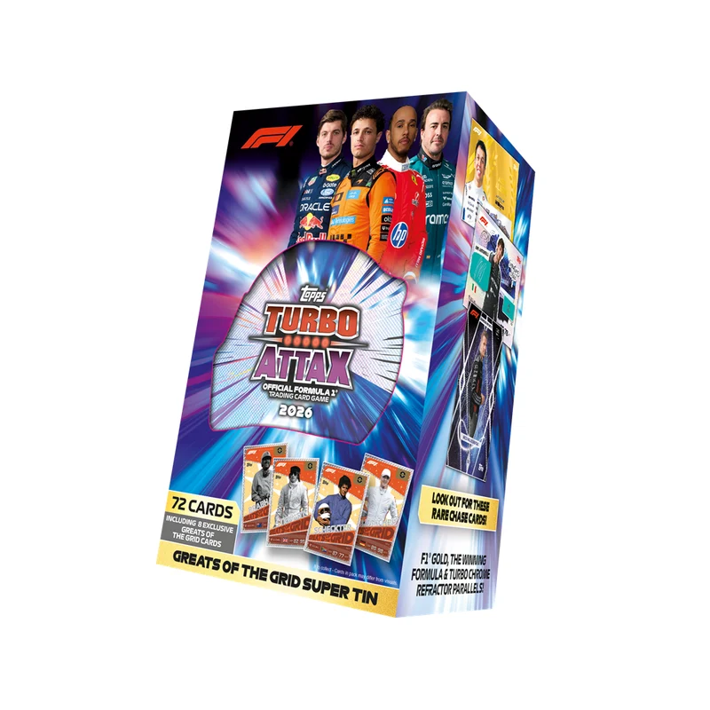 Topps Formule 1 - Turbo Attax - Super Tin Box