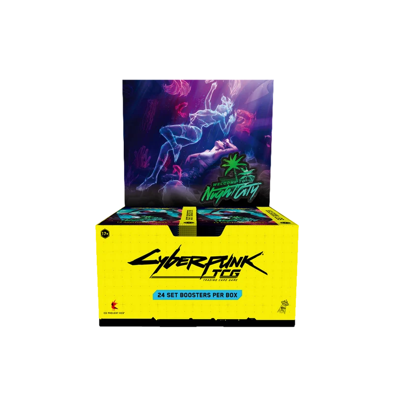 Cyberpunk TCG - Welcome To Night City - Display 24 Boosters EN