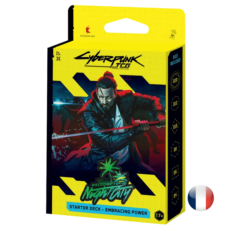 Cyberpunk TCG - Welcome To Night City - Deck de démarrage Embracing Power