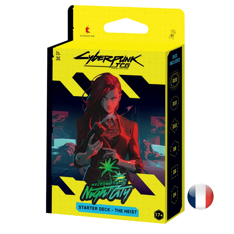 Cyberpunk TCG - Welcome To Night City - Deck de démarrage The Heist - FR
