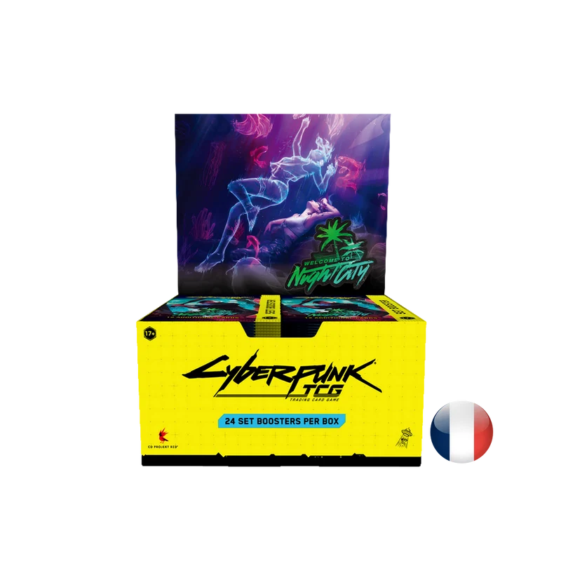 Cyberpunk TCG - Welcome To Night City - Display 24 Boosters FR
