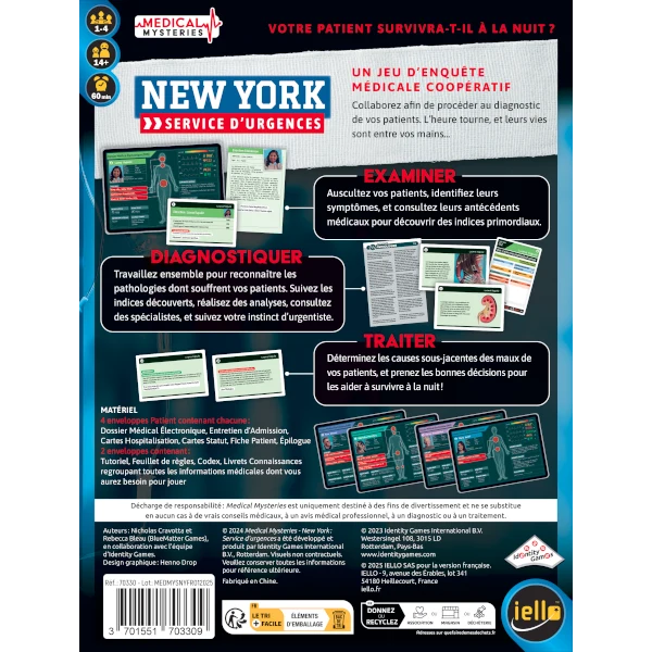 Medical Mysteries: New York - Service d'urgences