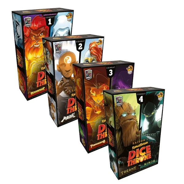 Dice Throne: Saison 1 - L'intégrale (Bundle)