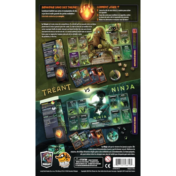 Dice Throne: Saison 1 - Treant vs Ninja