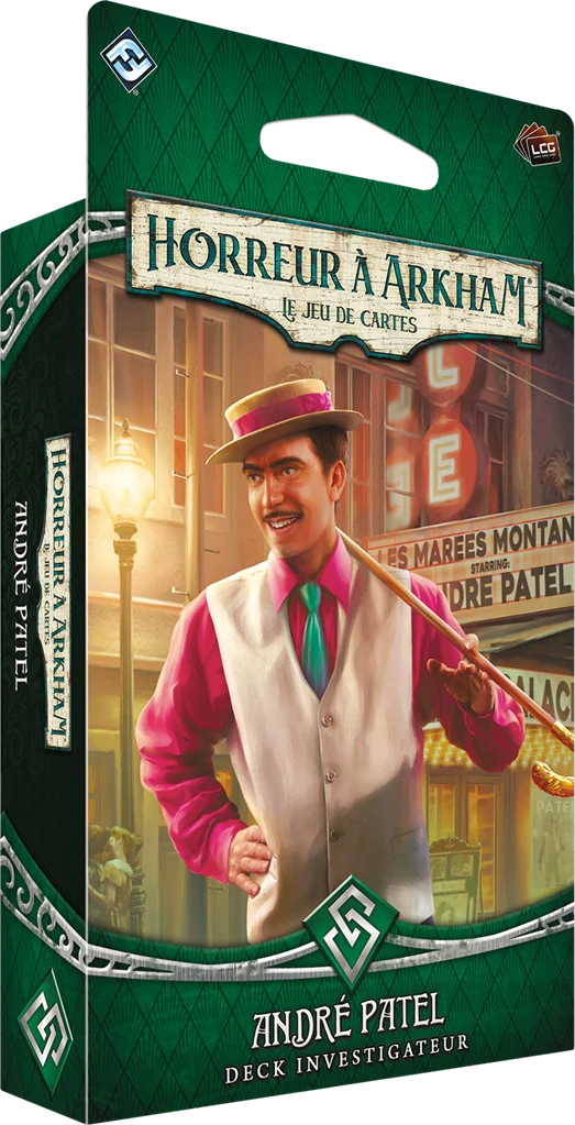 Horreur à Arkham JCE - André Patel (Investigateur)