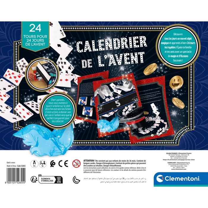 Calendrier de l'Avent - Magie et Illusions