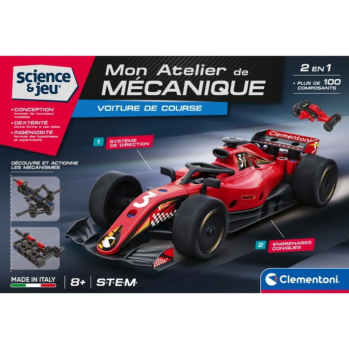 Mon atelier de mécanique - Voiture de course