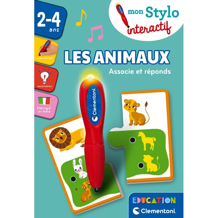 Mon stylo interactif - Les animaux