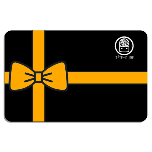 Carte-cadeau Tête-Dure