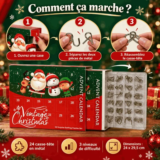 Calendrier de l'Avent Casse-tête 2026