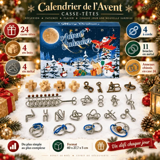 Calendrier de l'Avent Casse-tête 2026
