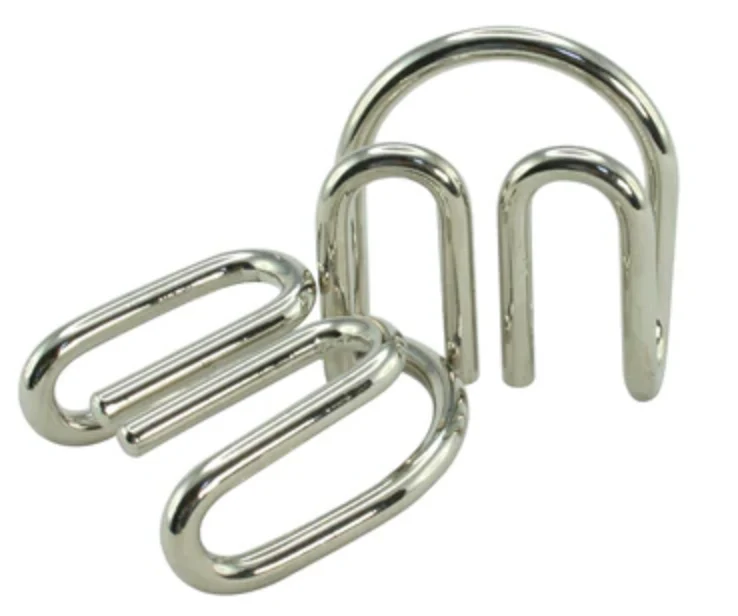 Casse-tête en Métal Twin Tangle