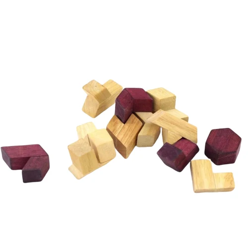 Casse-tête en Bois Hexagone
