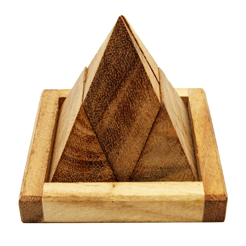 Casse-tête en Bois Pyramide Chinoise
