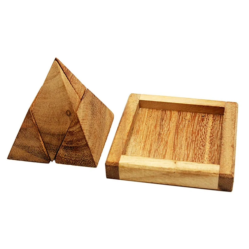 Casse-tête en Bois Pyramide Chinoise