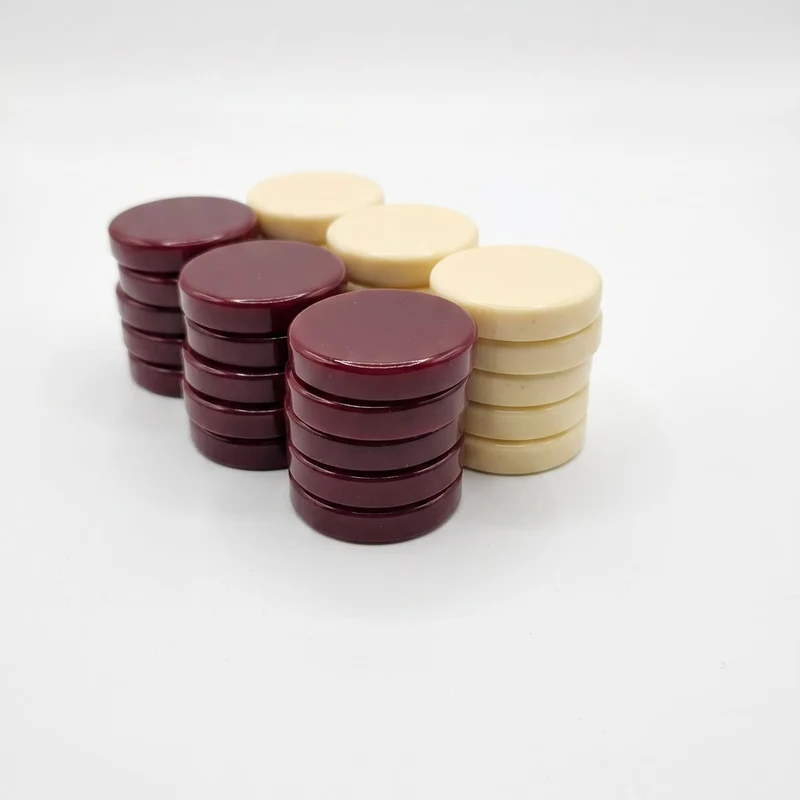 Pions de backgammon - Bakelite - 45 mm