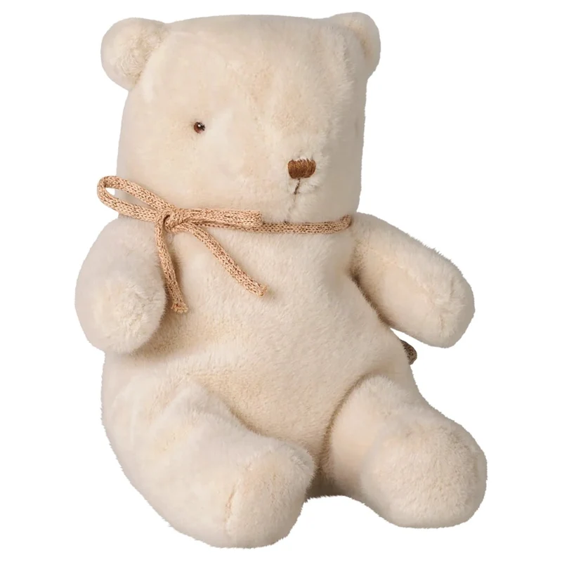 Peluche Ours, Small - Blanc Cassé