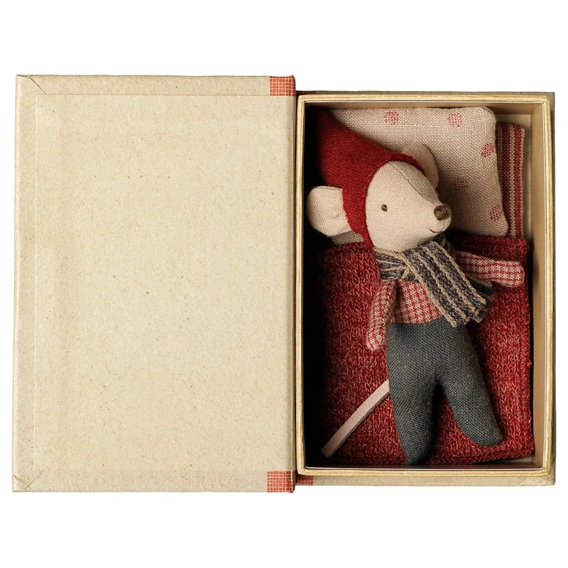 Souris De Noël, Bébé Dans Son Coffret Livre