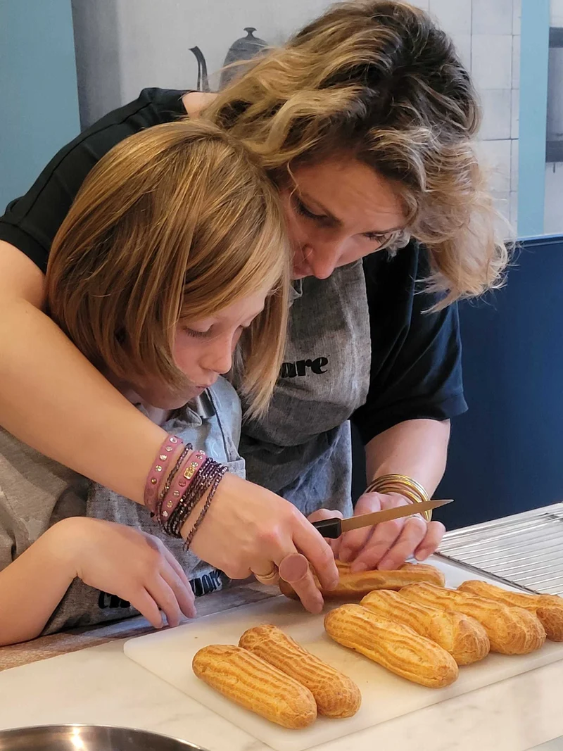 Cours de cuisine et pâtisserie pour Parent et Enfant - Lyon