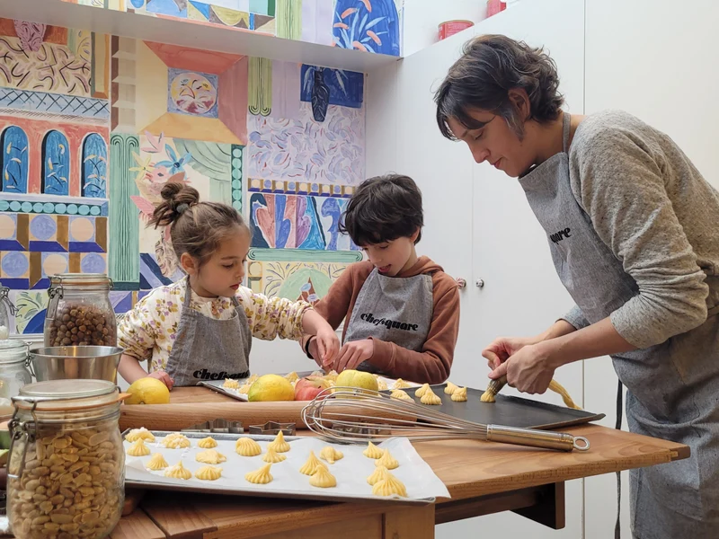 Cours de cuisine et pâtisserie pour Parent et Enfant - Lyon
