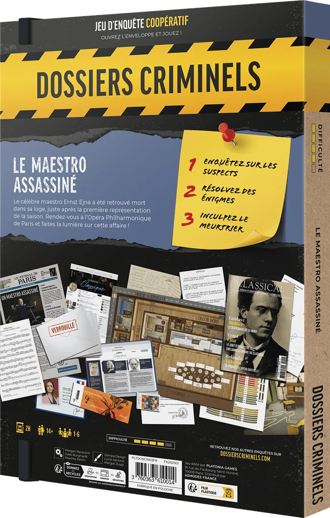 DOSSIERS CRIMINELS : LE MAESTRO ASSASSINÉ