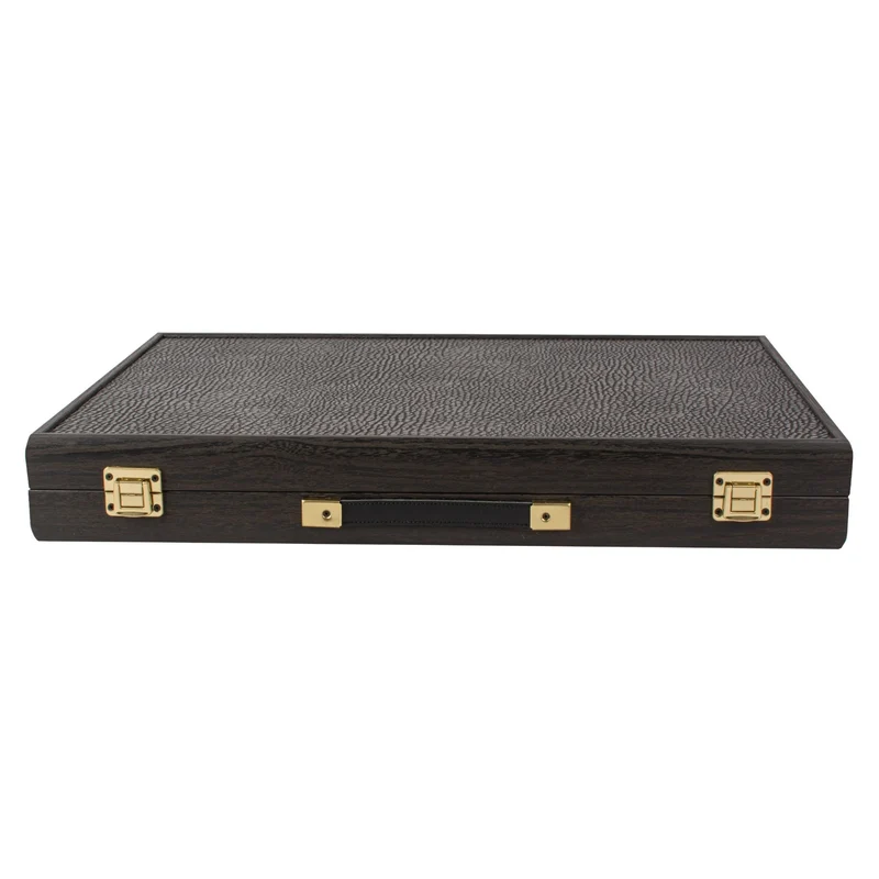 Backgammon Manopoulos bois et cuir - Compétition - Grand Prix