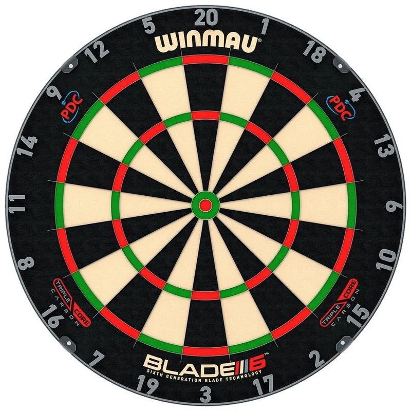Ensemble Armoire de fléchettes Winau - Blade 6 triple Core PDC