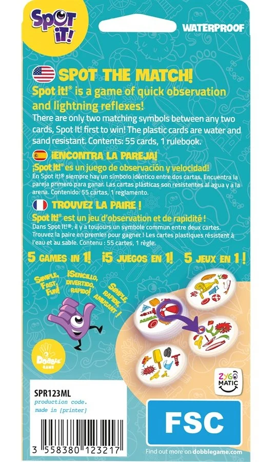 Spot it ! Waterproof (Multi)