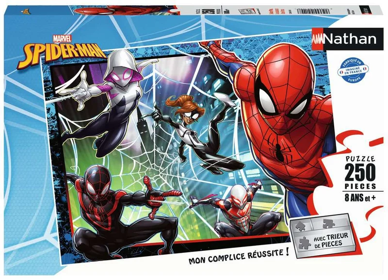 Puzzle 250 pcs - Spider Man - La naissance d'un héros