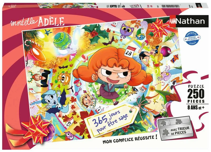Puzzle 250 pcs - Mortelle Adèle - Année mortelle