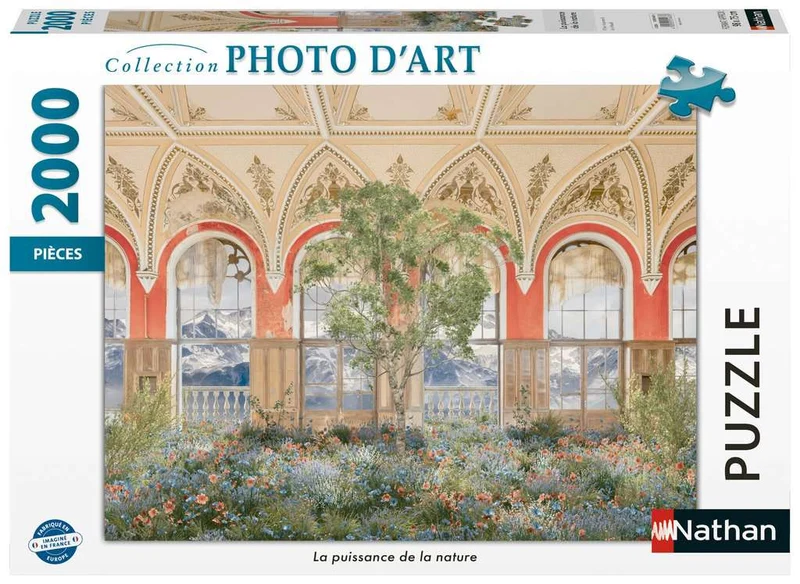 Puzzle 2000 pcs - Puissance de nature
