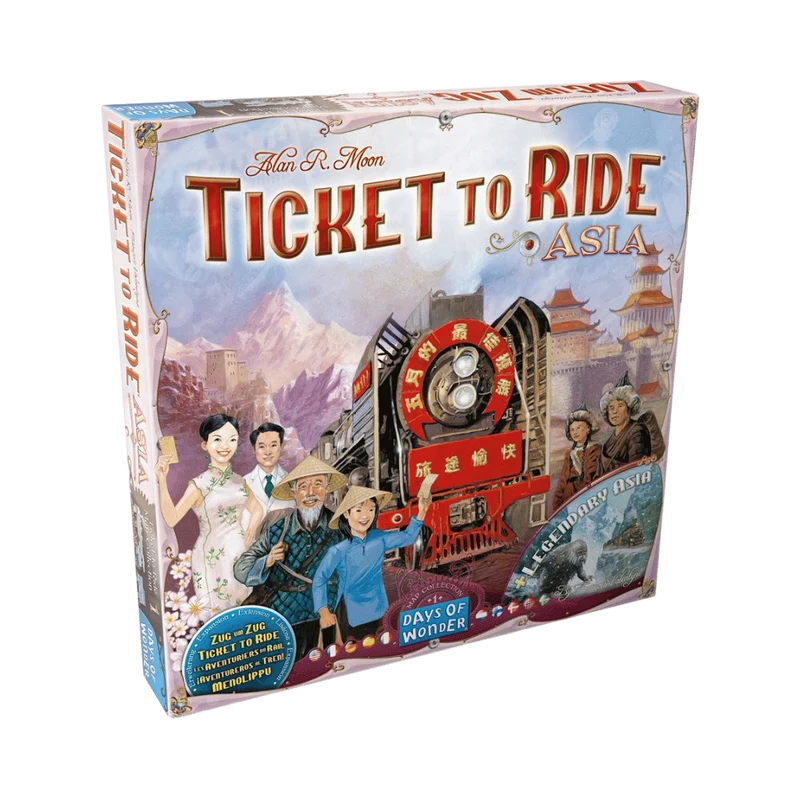 Ticket to Ride: Map #1 - Asia Exp. (ML)