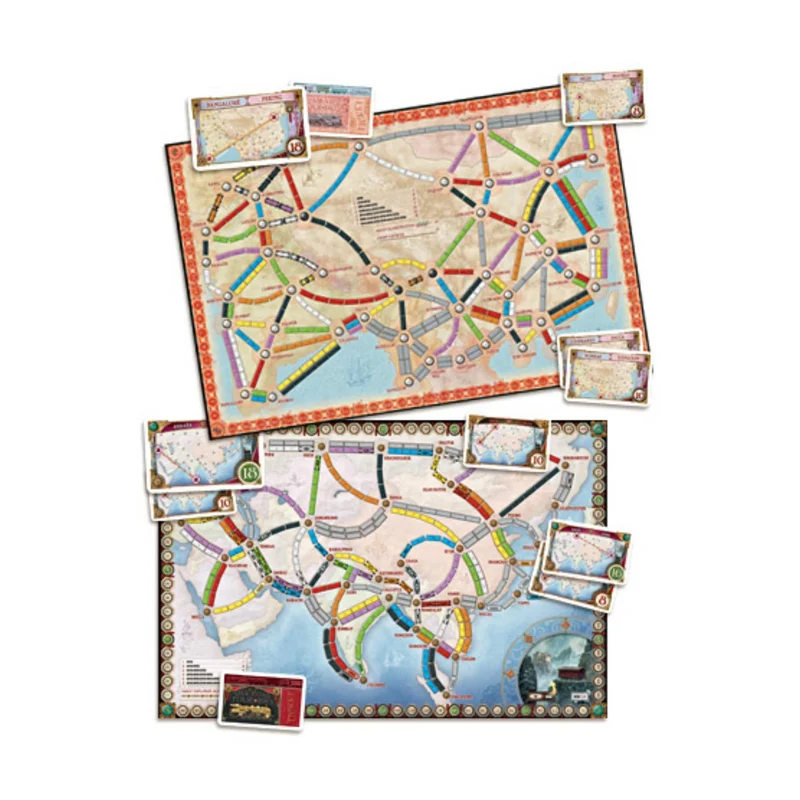 Ticket to Ride: Map #1 - Asia Exp. (ML)