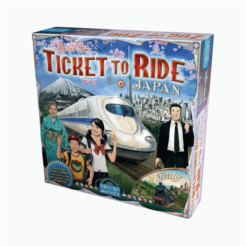 Ticket to Ride: Map #7 - Japan / Italy Map (ML)