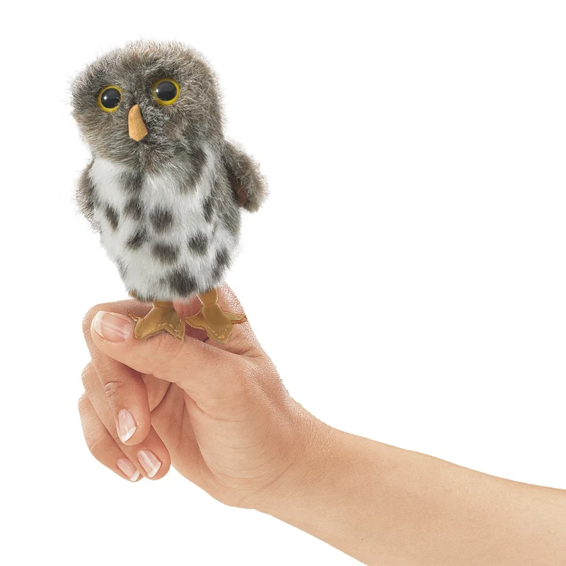 Marionnette à doigt hibou