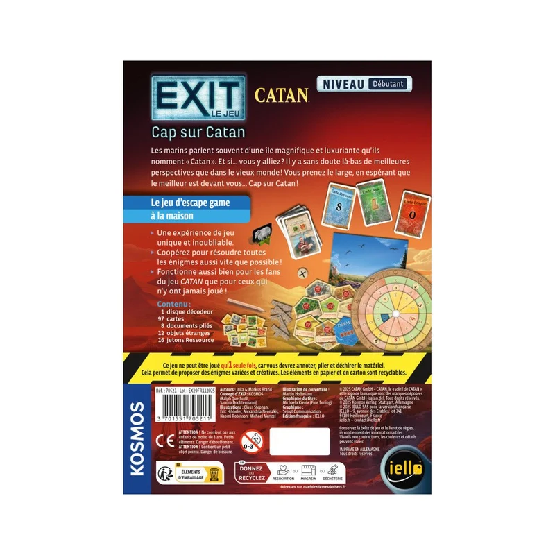 EXIT : Cap sur Catan