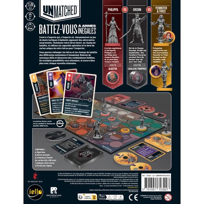 Unmatched : The Witcher : La Chute des Royaumes