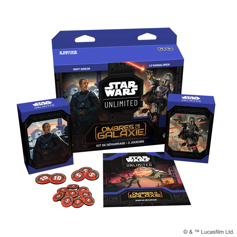 Star Wars Unlimited Ombre de la Galaxie Starter Deck FR